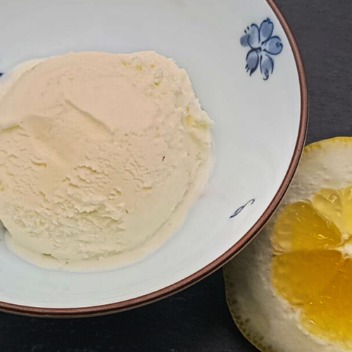 Cremiges Zitronen-Joghurt-Eis